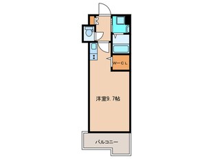 ギャラクシー県庁口の物件間取画像